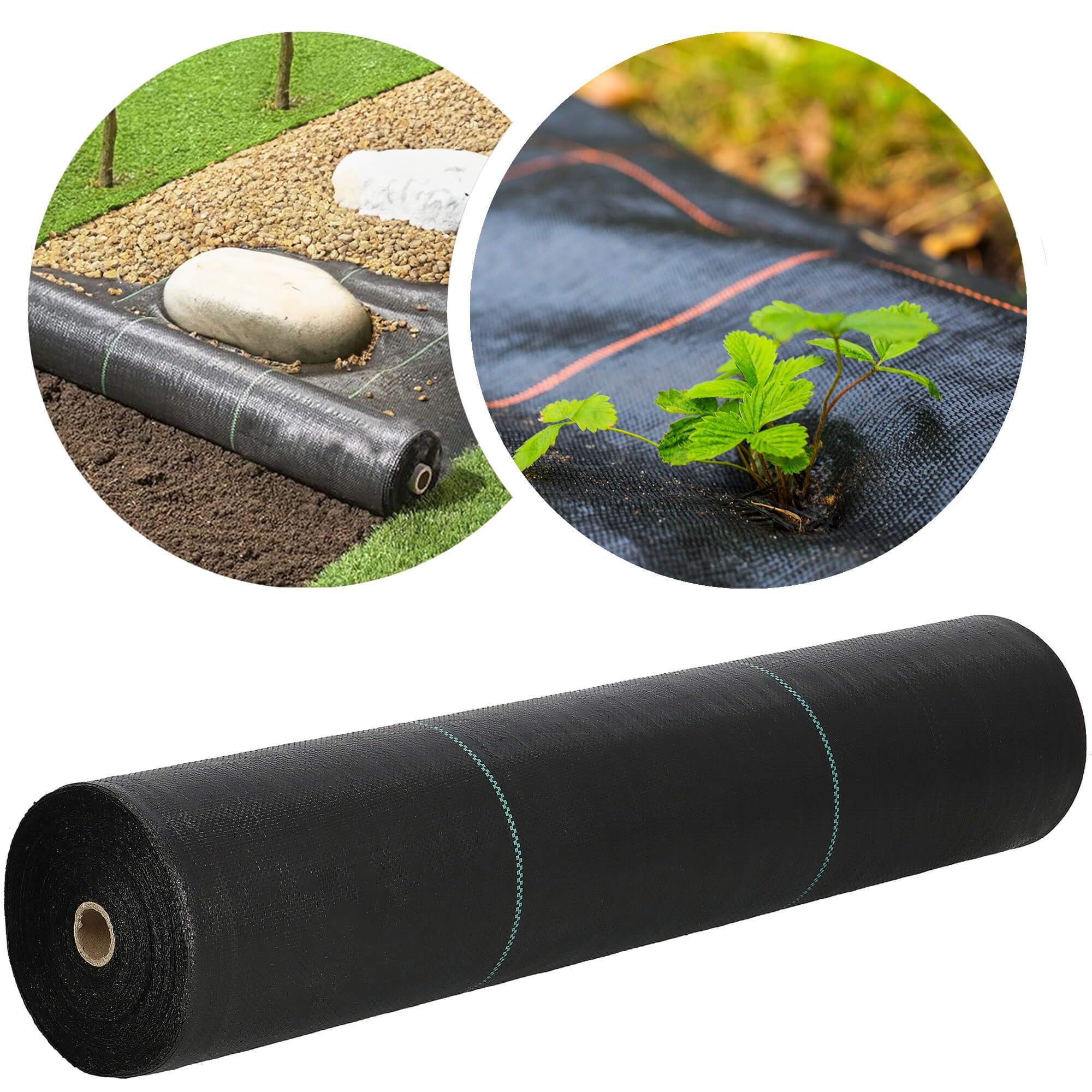 Agrotextília proti burine 1,1 × 10 m 90 g/m?, čierna S-AG0040